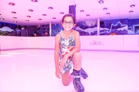 Synthetic Ice Rink at Flip Out Croydon